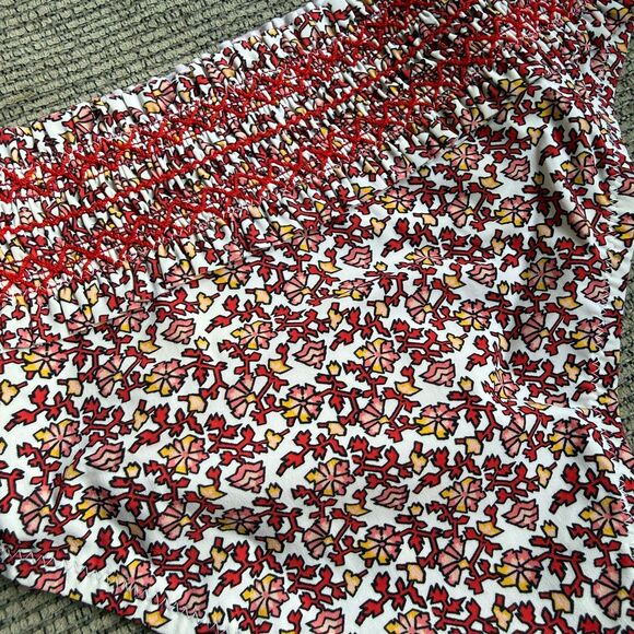 Tory Burch Costa Bikini Bottoms Wild Pansy Size XS - Picture 4 of 10